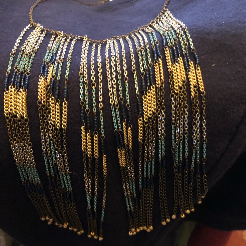 Chains Chains Chains And More Chains Necklace - image 3